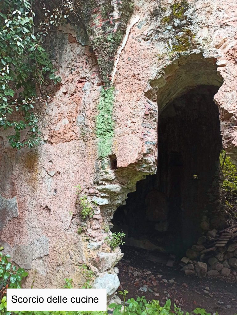 Scorcio delle cucine - porta finestra