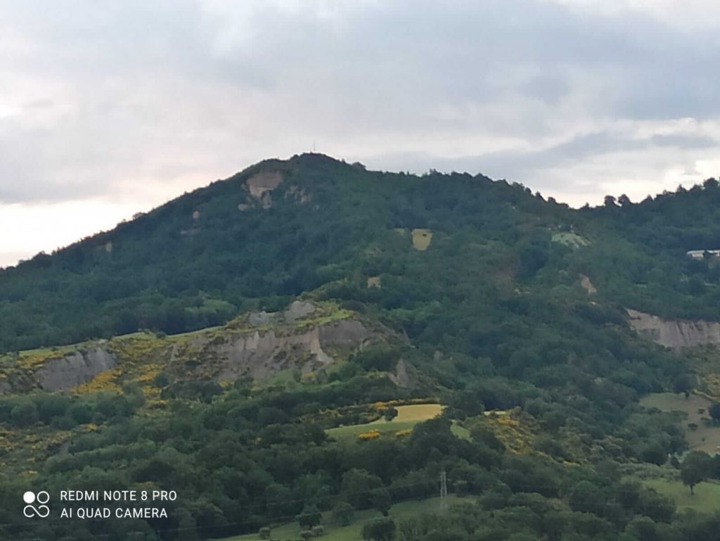 Veduta dalla certosa della Timpa Altosana 775m mslm